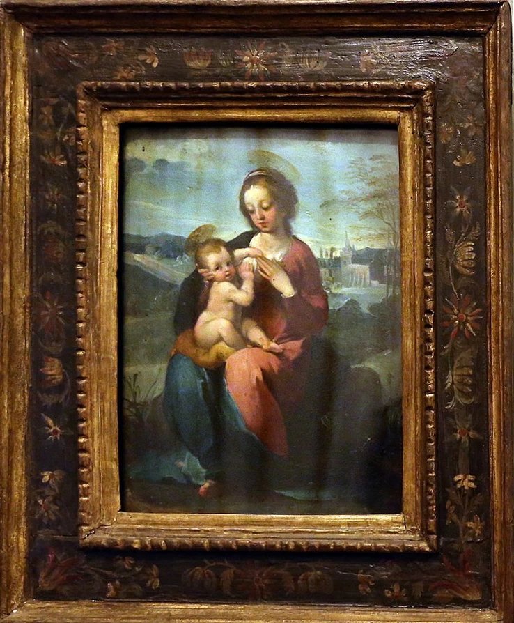 Madonna col Bambino - Galleria Borghese, Roma